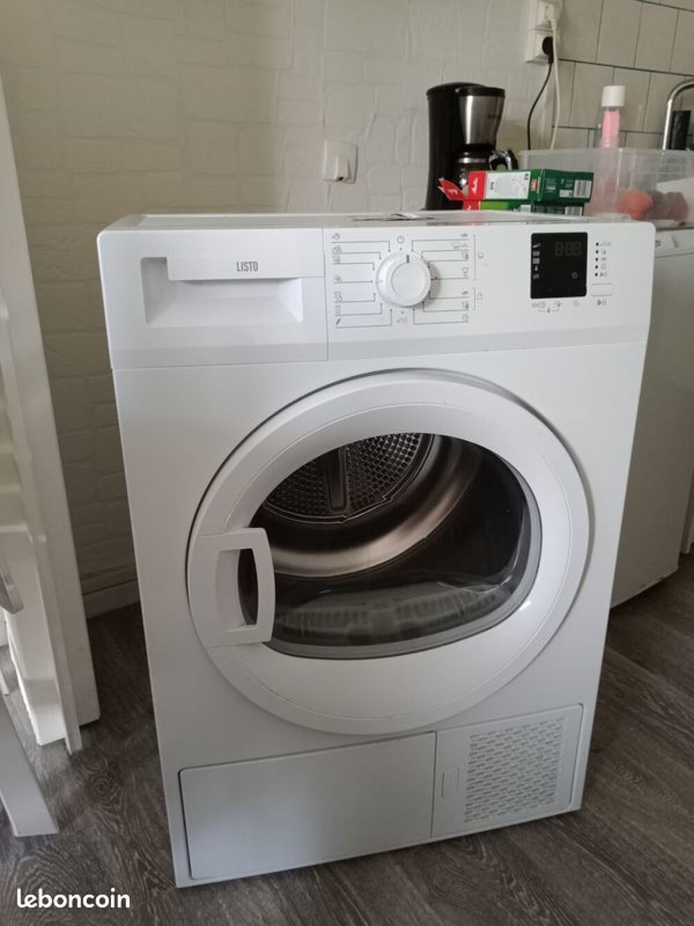 S&egrave;che linge pompe &agrave; chaleur LISTO SLHP7-L4b Electroménager