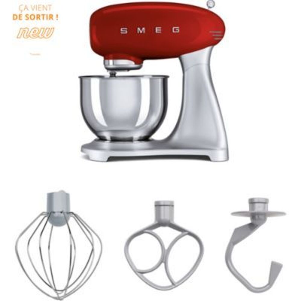 Robot p&acirc;tissier SMEG rouge Electroménager
