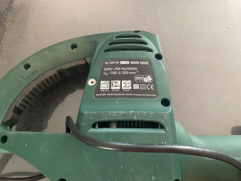 SCIE SABRE MMS 550 E ELECTRONIC Bricolage