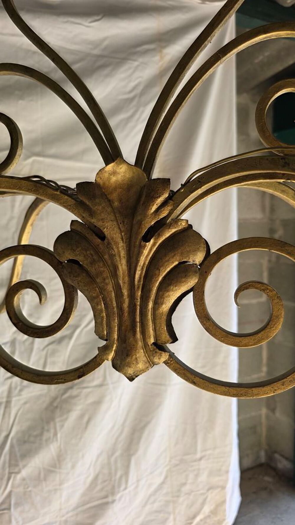 Lustre n&eacute;o classique 6 &eacute;clairage en m&eacute;tal Décoration
