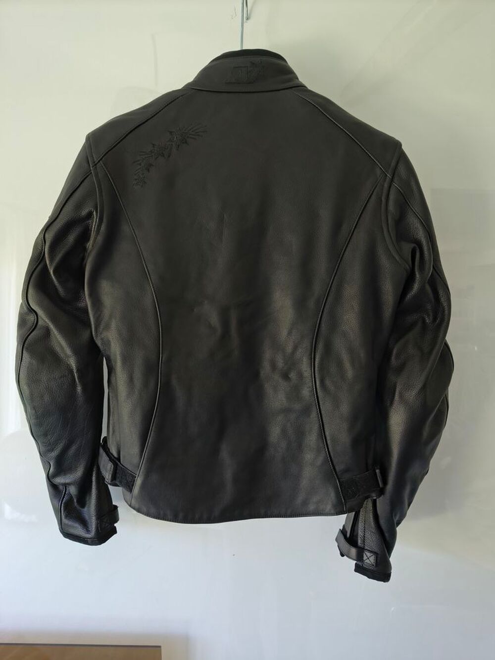 Blouson moto cuir toutes saisons femme Vêtements