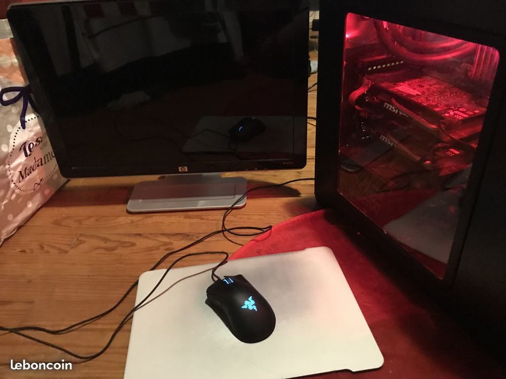 PC Gamer (Setup, I5, Razer, Corsair)
550 € Matériel informatique
