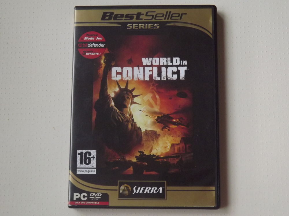 Jeu PC World In conflict complet Consoles et jeux vidéos