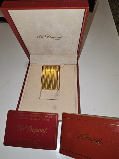 Beau briquet Dupont en or 600 Méjannes-lès-Alès (30)