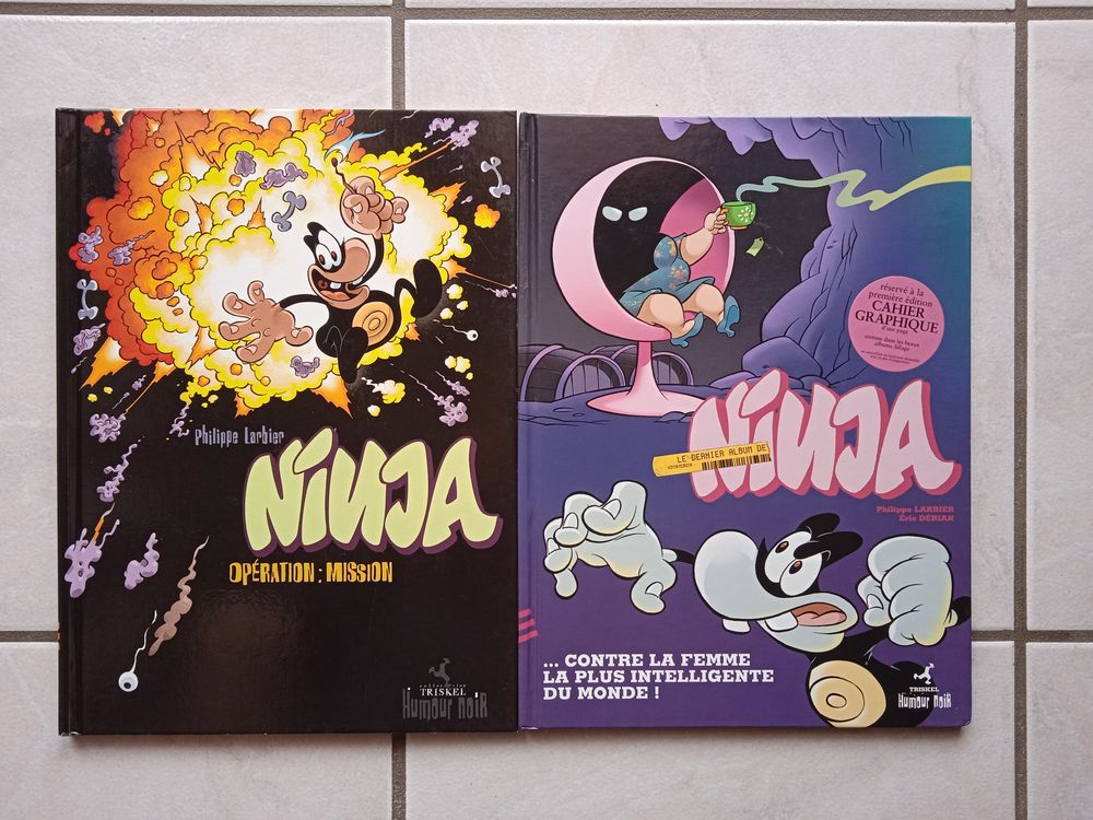 BD x2 : Ninja (Philippe LARBIER) Livres et BD