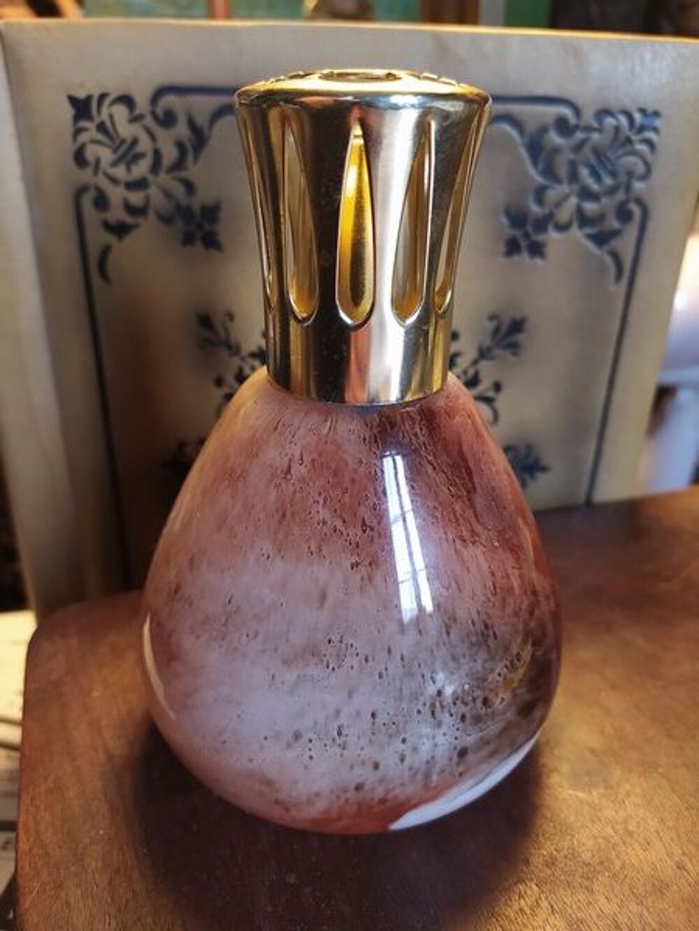 Lampe Berger P&acirc;te de Verre Vintage Parfum Perfum Décoration