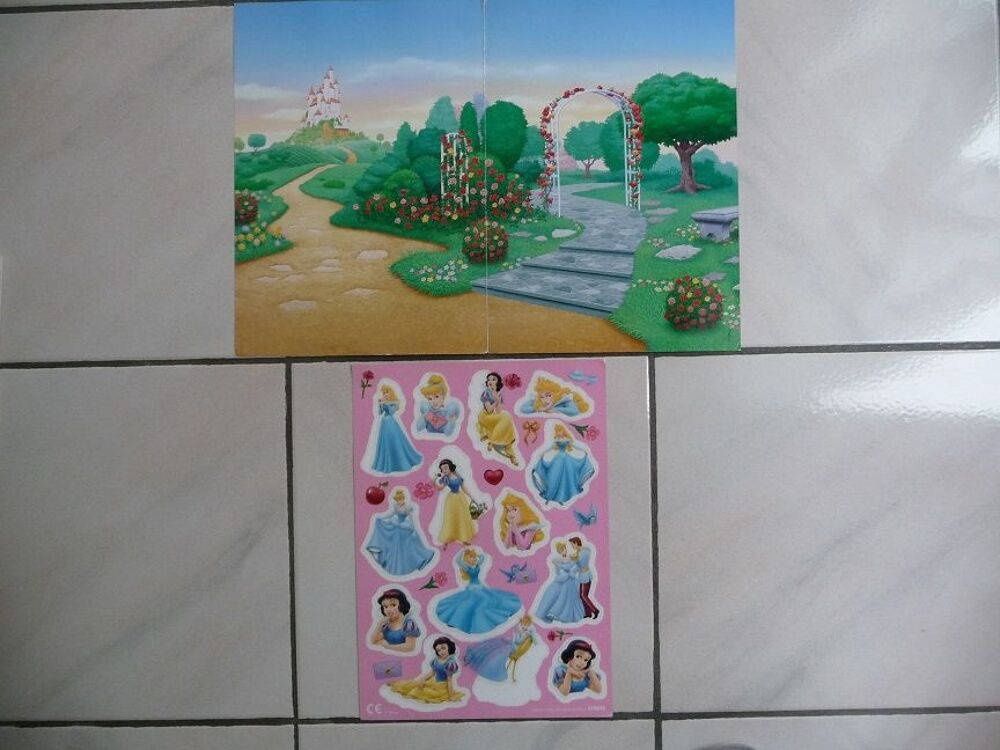 DISNEY Princess stickers et sc&egrave;ne Jeux / jouets