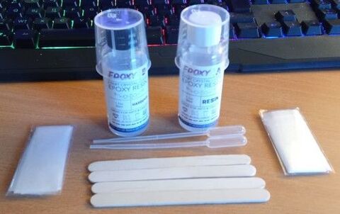 Kit r�sine Epoxy 15 Froges (38)
