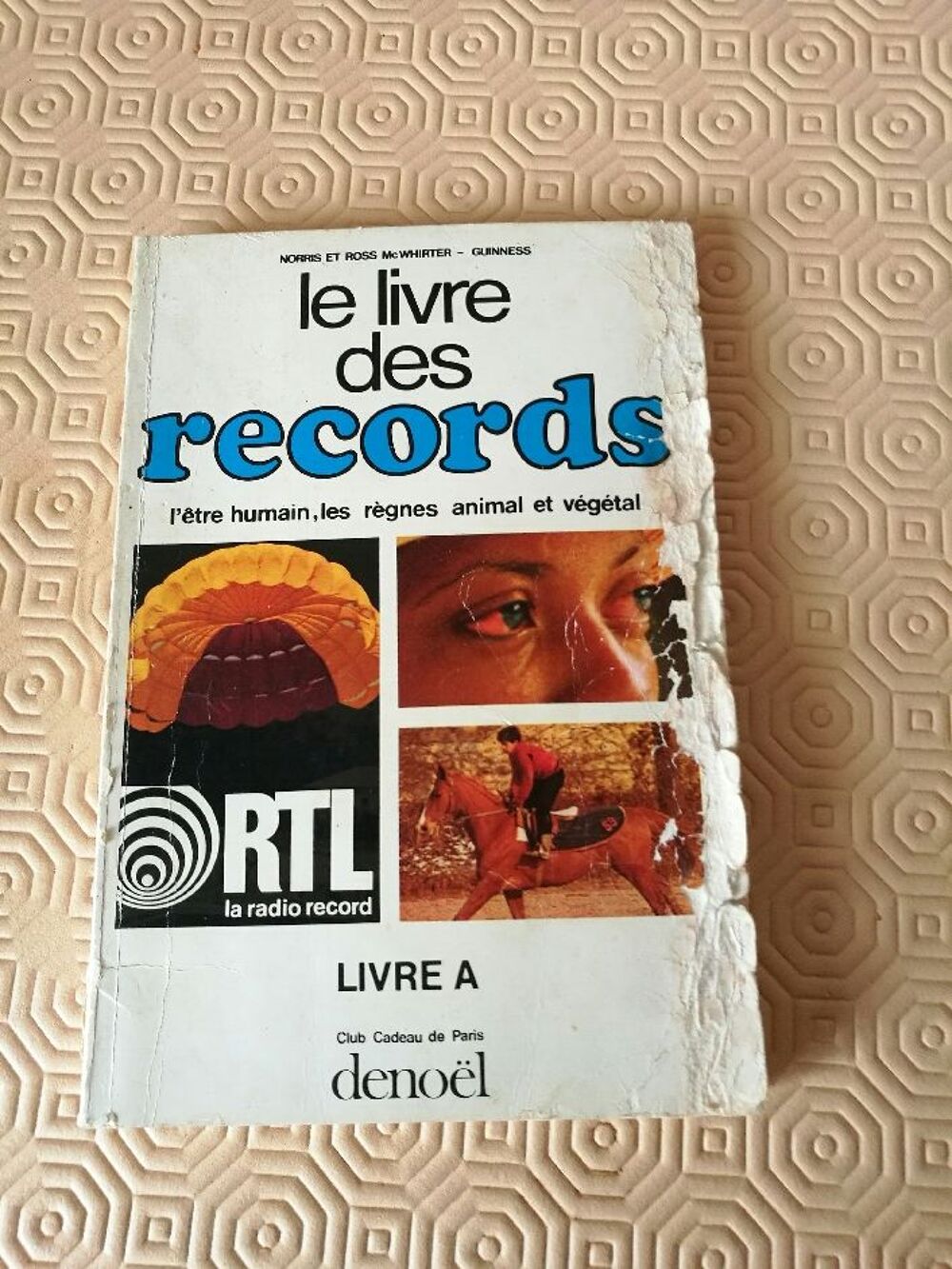 LE LIVRE DES RECORDS LIVRE A Livres et BD