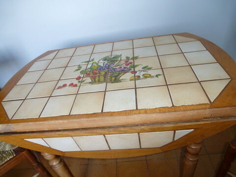 table de cuisine et 2 chaises empailles 120 Rosny-sous-Bois (93)