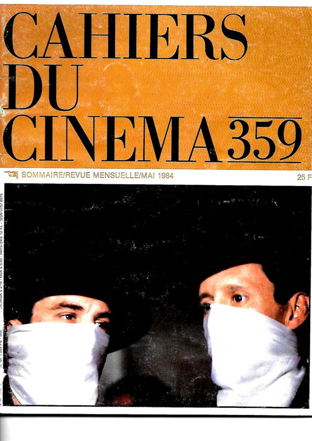 CAHIERS DU CINEMA Livres et BD