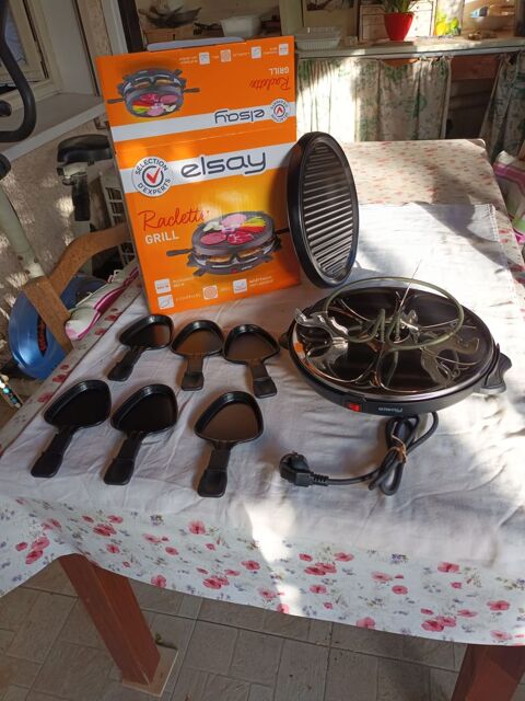 Appareil à raclette-grill électrique. Mazamet (81)