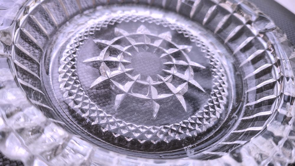 CENDRIER EN VERRE Décoration