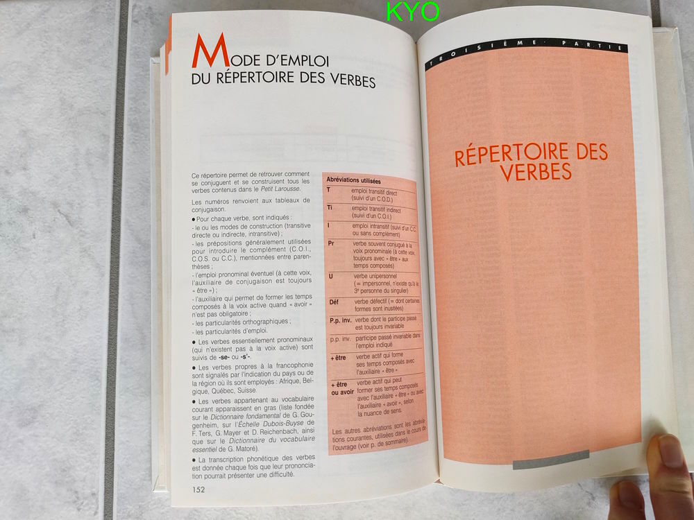 LAROUSSE Conjugaison - Livre - Tr&egrave;s bon &eacute;tat Livres et BD