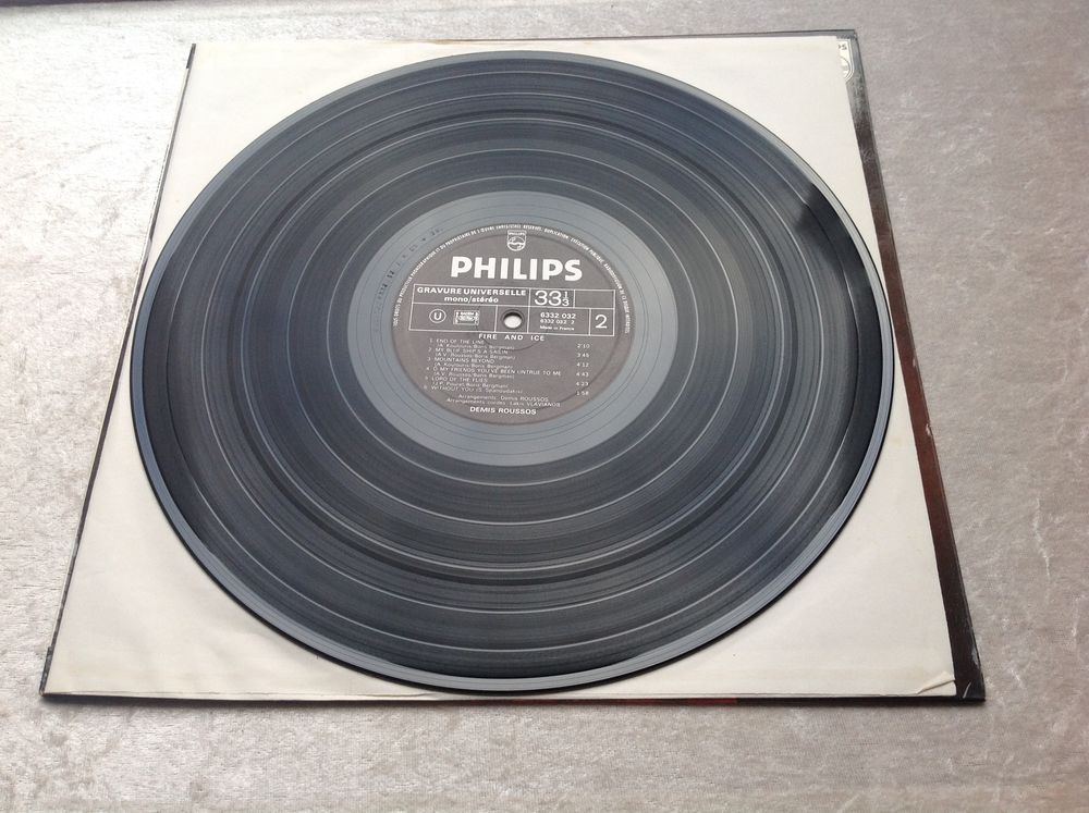 DEMIS ROUSSOS "FIRE AND ICE" 33 TOURS Envoi Possible
CD et vinyles