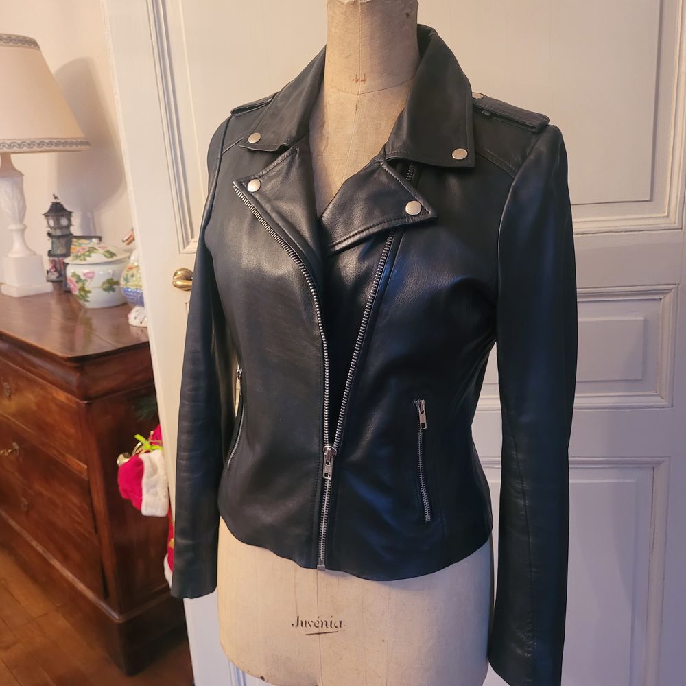 PERFECTO LOXWOOD BLEU CUIR AGNEAU Vêtements