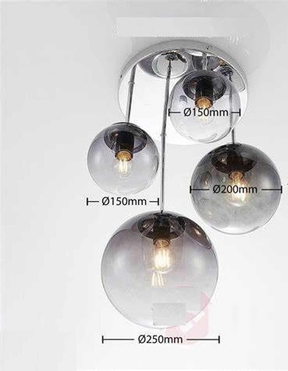 globes plafonnier Landby Robyn Décoration