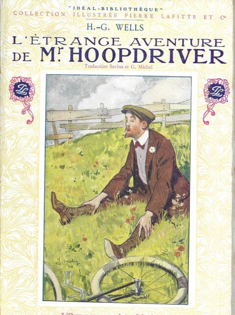 livre , L'Etrange aventure de Mr Hoopdriver de H G Wlls 18 Tours (37)