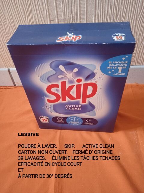 Lessive poudre à laver le linge _ Neuf et carton non ouvert 15 Lourdes (65)