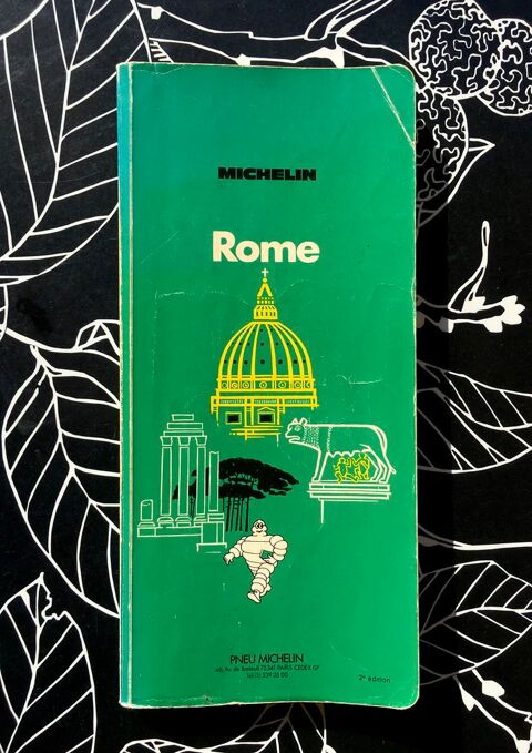 ROME - Guide vert Michelin, 217 pages ; Excellent tat 3 L'Isle-Jourdain (32)