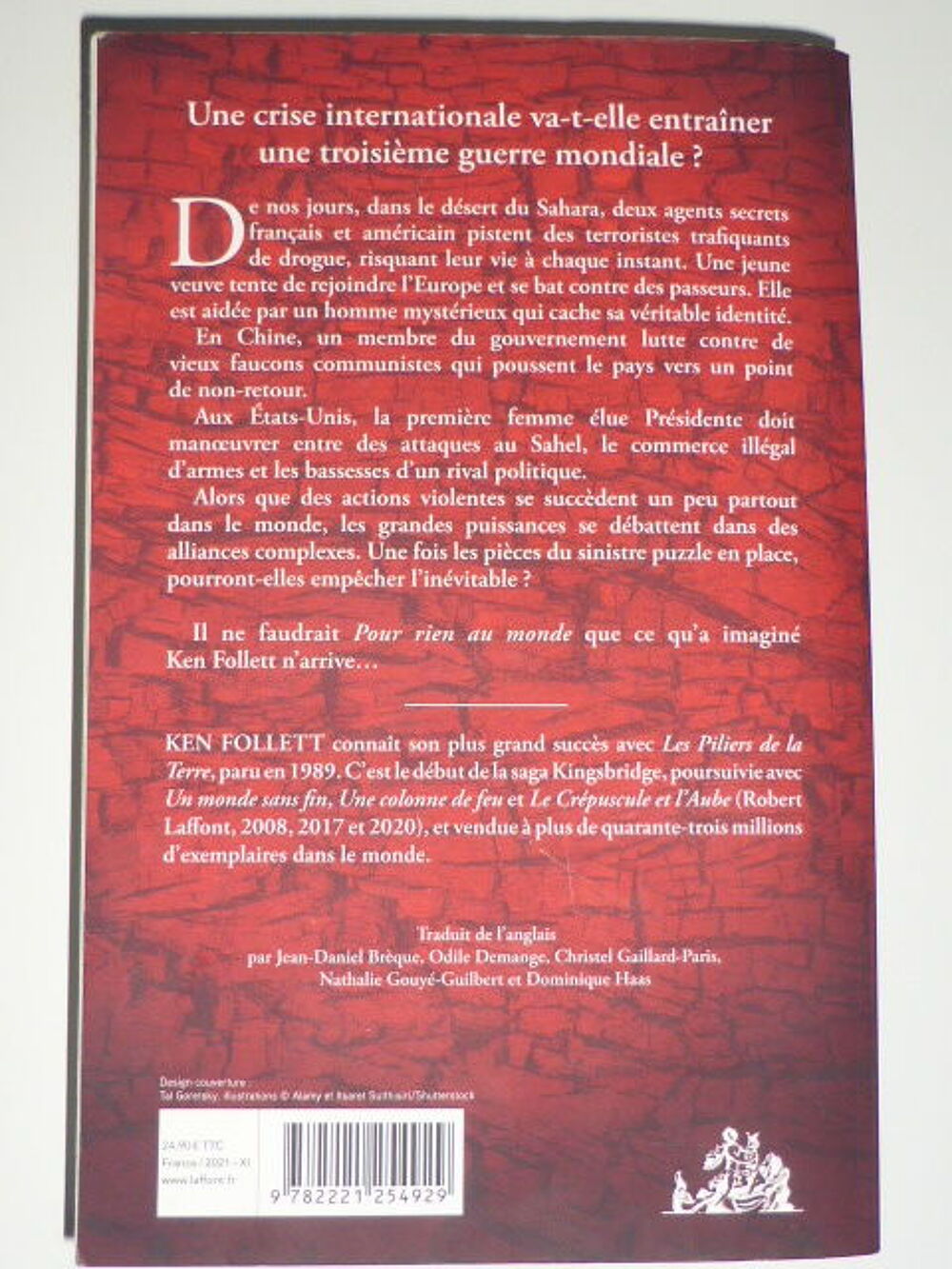Pour rien au monde Ken Follett Livres et BD