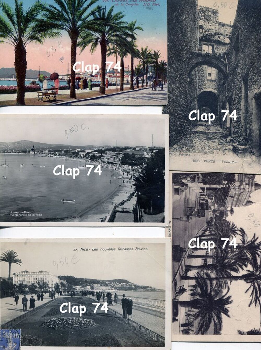 Cartes du 06 