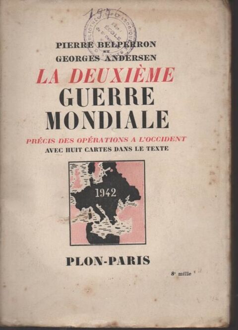 Pierre BELPERRON Georges ANDERSEN LA deuxime guerre mondial 5 Montauban (82)