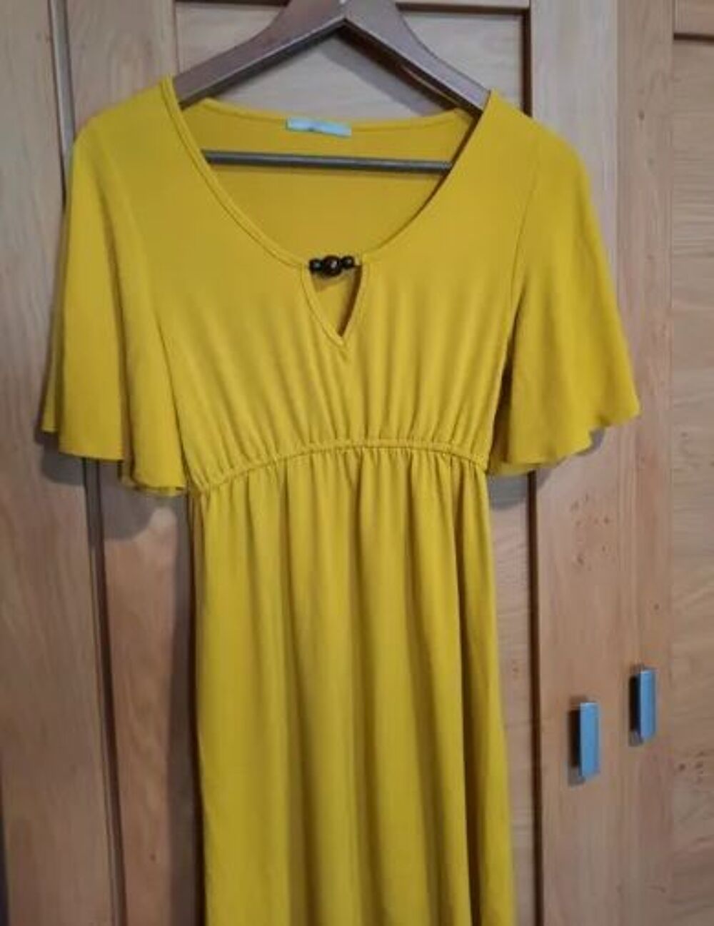 Robe courte - tunique de plage jaune 3 Suisses - T 36 - 38 Vêtements