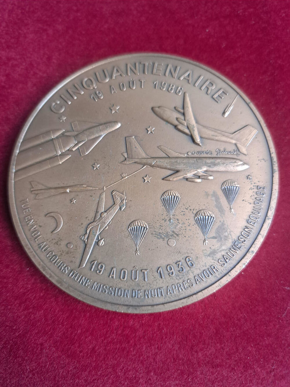 1986 m&eacute;daille L. Astier de Villatte 