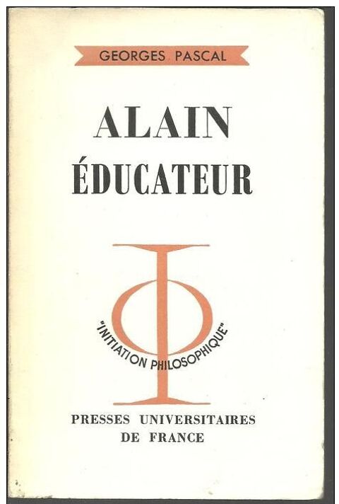 Georges PASCAL Alain �ducateur - Presses Universitaires de F 4 Montauban (82)