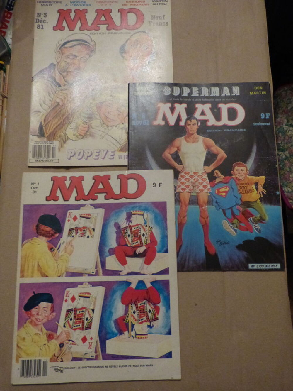 revue MAD a choisir Livres et BD