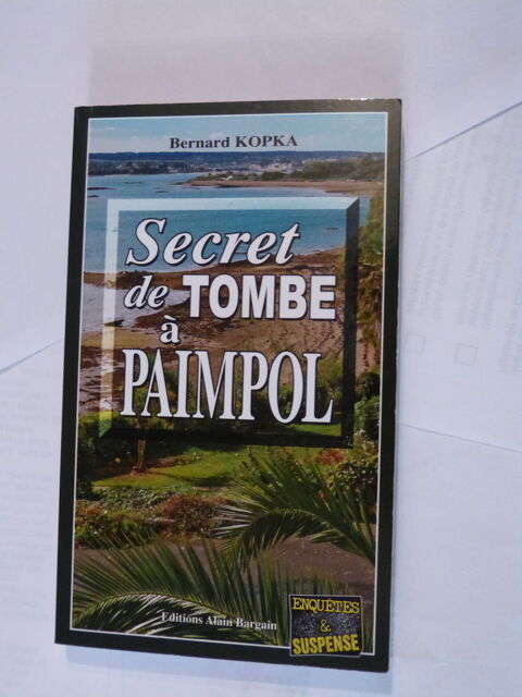 SECRET DE TOMBE A PAIMPOL  roman policier BRETON BARGAIN 5 Brest (29)