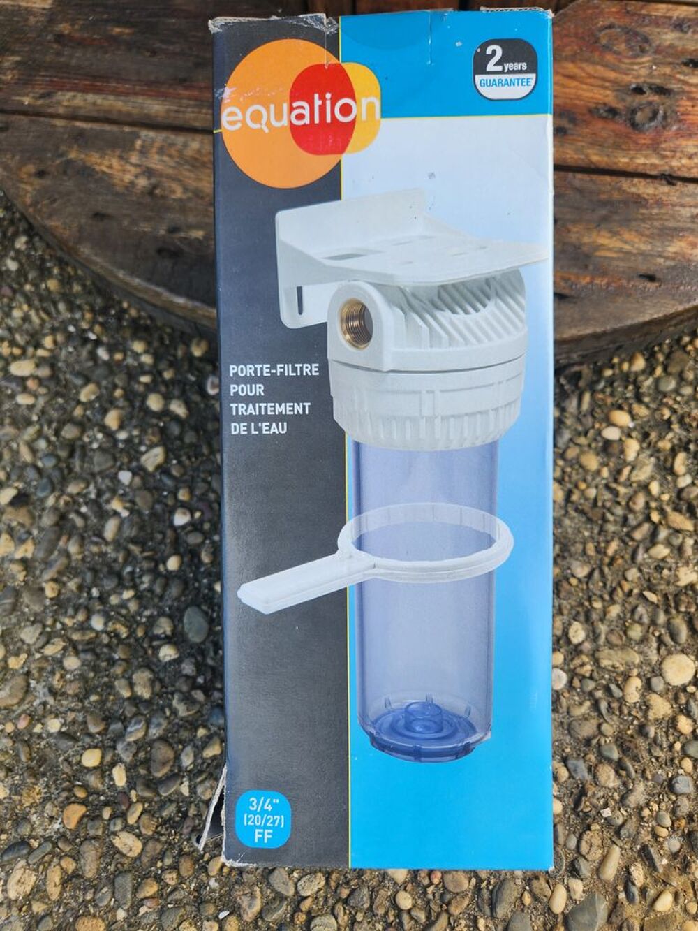 Porte-filtre pour traitement de l'eau Bricolage