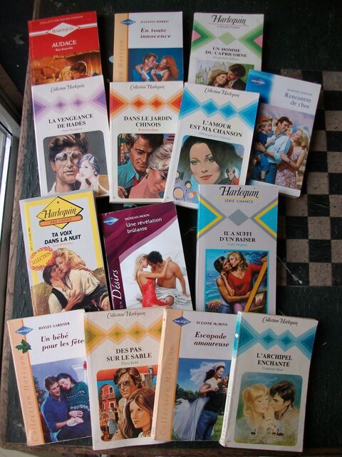 Livres-Romans collection Harlequin  0,20  pc + 0,50  1 Bouxwiller (67)