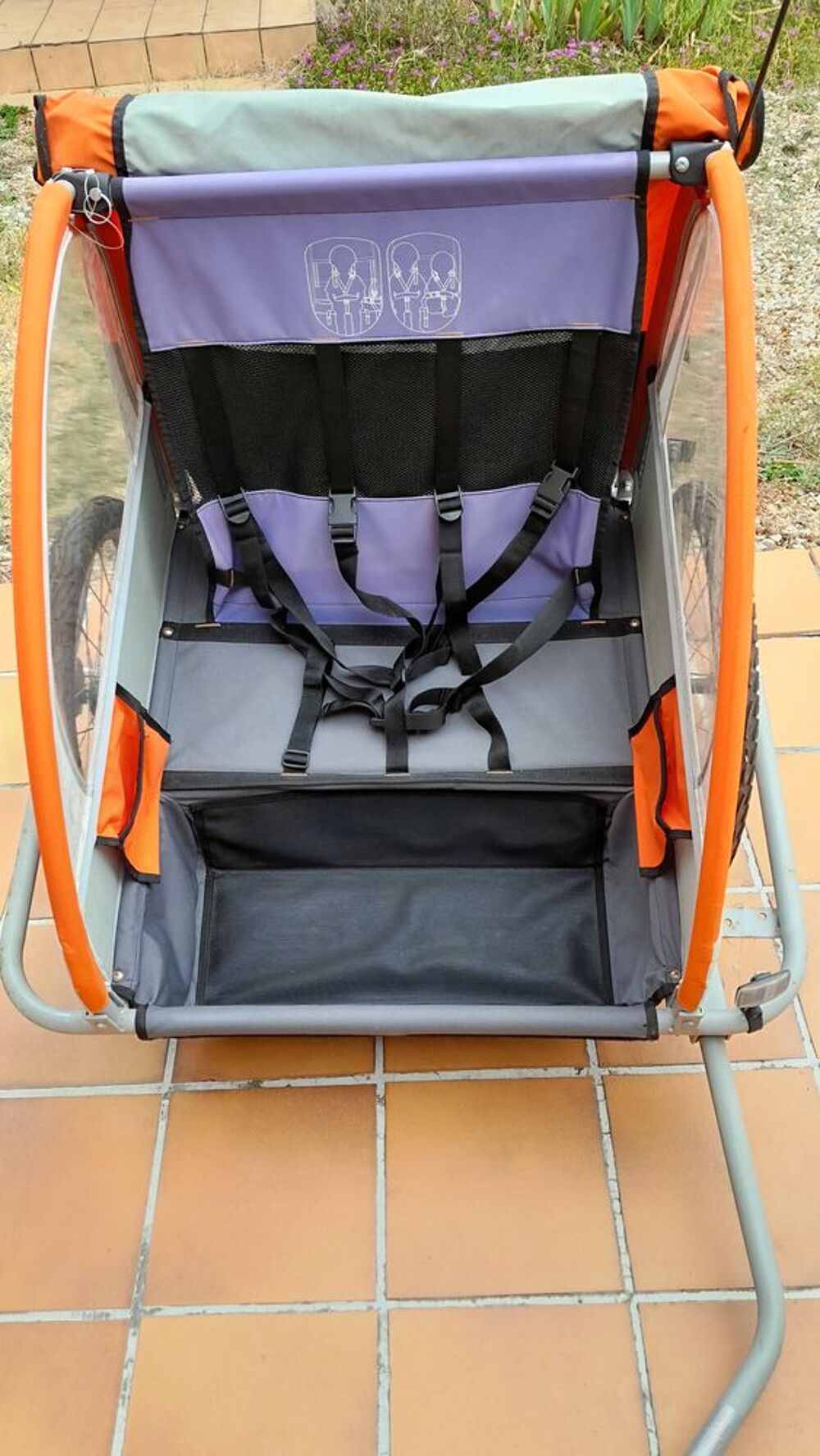 Remorque v&eacute;lo . Vélos