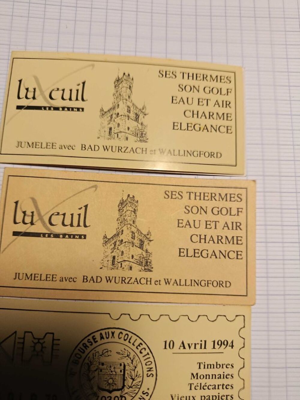 carnet de timbres collection 