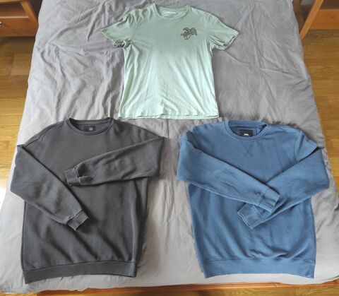 Sweat-shirt garon CELIO BERSHKA CLOCKHOUSE tailles S 4 Metz (57)