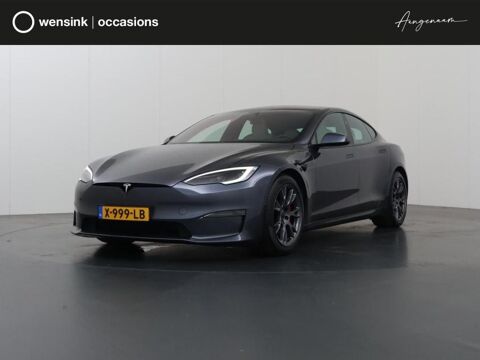 Tesla Model S Plaid AWD 1020 ch 2023 occasion Bordeaux 33000