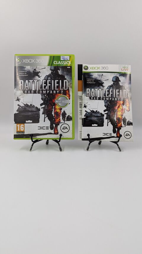 Jeu Xbox 360 Battlefield Bad Company en boite, complet 1 Vulbens (74)