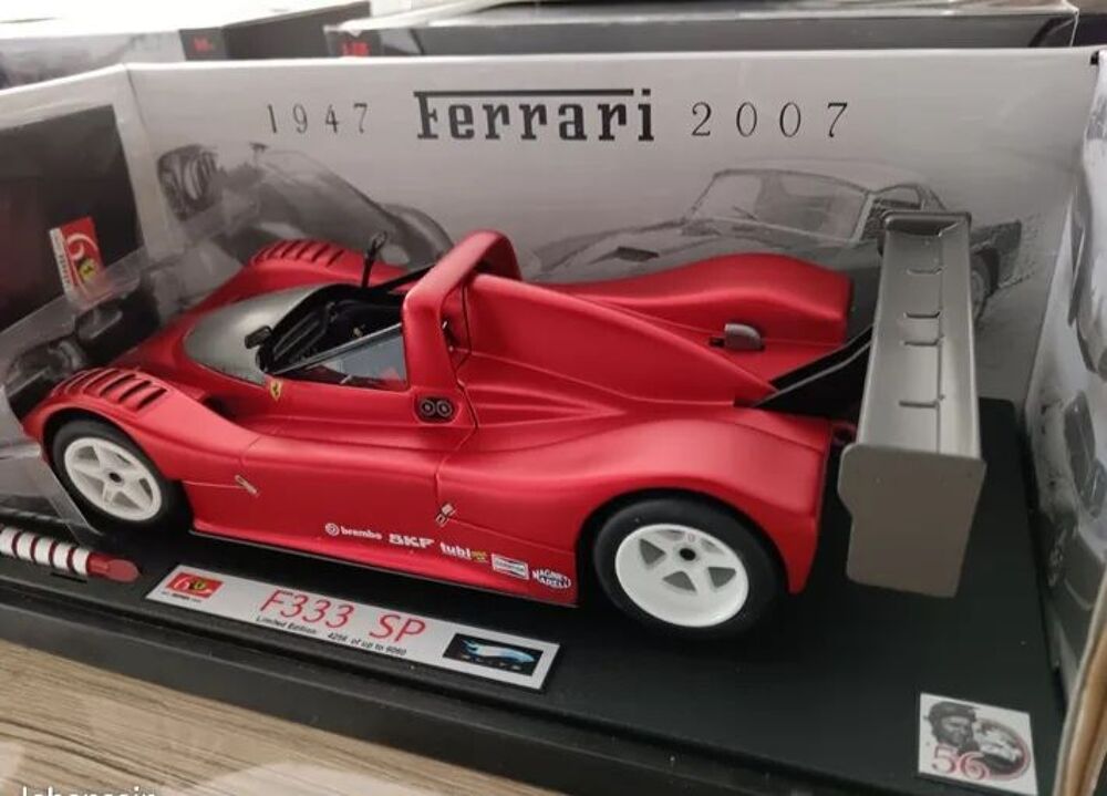 Ferrari 333 SP Hotweels Elite 1/18 