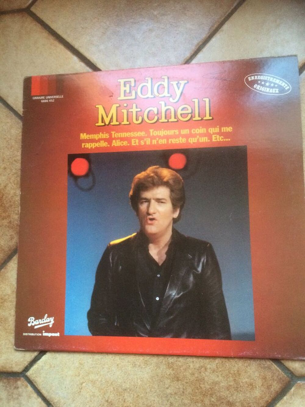 Vinyle 33 tours Eddy Mitchell CD et vinyles