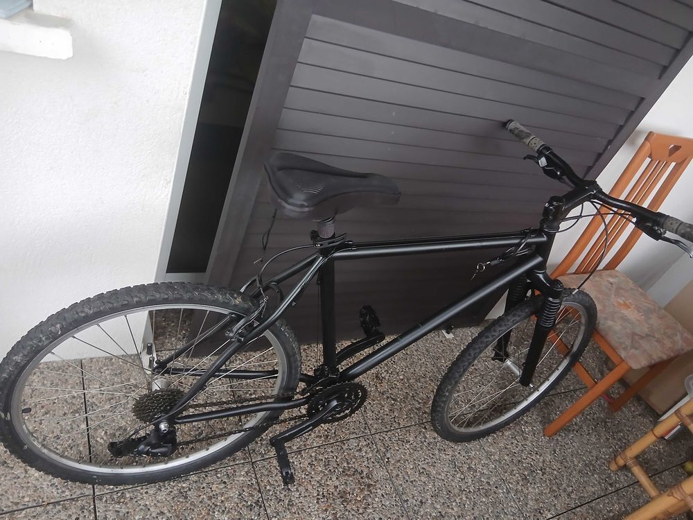 VTT carbone decathlon rockrider 5.0 1m75 Le cadre a carbone 21 vitesse Vélos