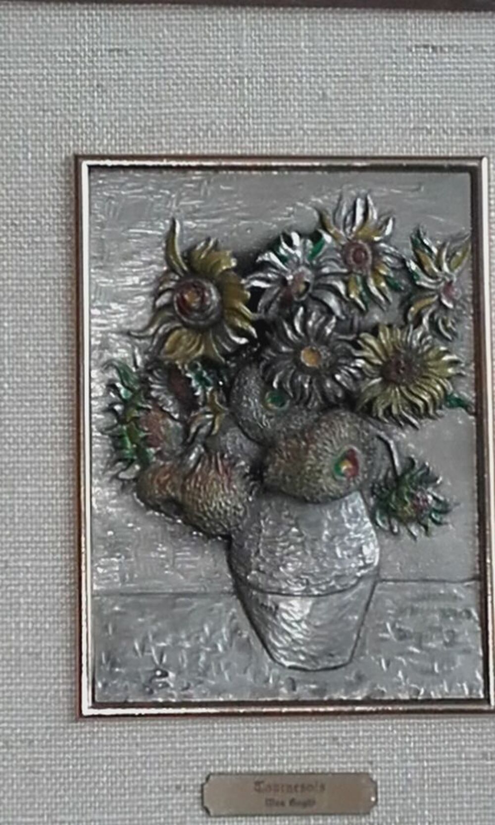 Tableau avec &eacute;tain Décoration