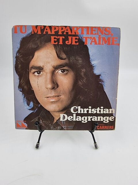 Vinyle 45 tours Christian Delagrange : Tu M'Appartiens, et j 1 Vulbens (74)