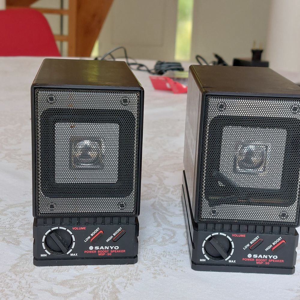 mini enceintes SANYO DIGITAL MSP 50 Audio et hifi