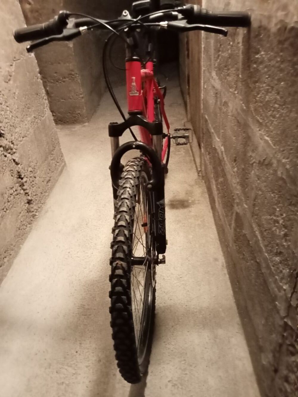 CADRE ET FOURCHE d'équipe Raleigh DynaTech Torus titane 18 pouces etc