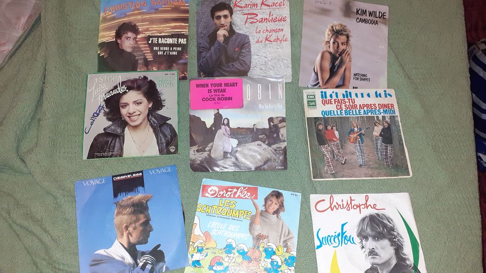 Lot de vinyl le tous 20euros remise en main propre CD et vinyles