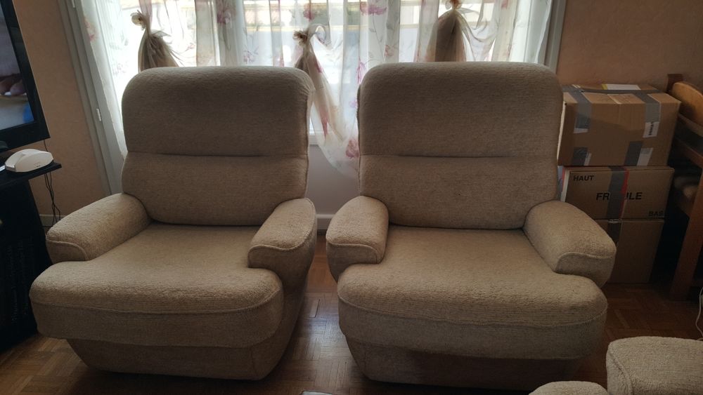 Cause d&eacute;m&eacute;nagement 2 fauteuils tr&egrave;s bon &eacute;tat Meubles
