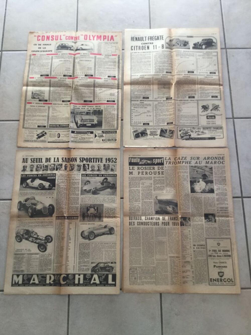 L'Auto-Journal (lot de 7) Livres et BD
