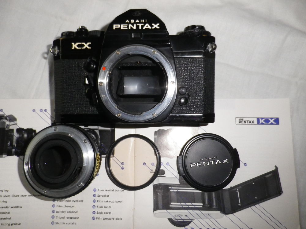 Pentax kx argentique &amp; 50 mm Objectifs F1.7, Photos/Video/TV